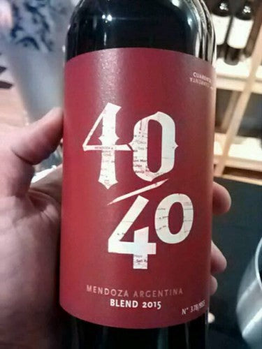 40/40 Mendoza Red Blend 2019 (750ml)