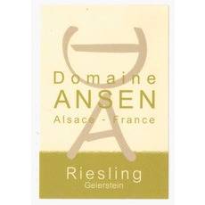 Domaine Ansen 'Geierstein' Riesling 2022  (750ml)