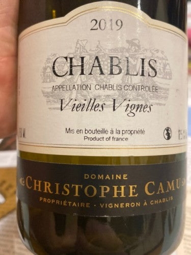 Domaine Christophe Camu Chablis Vieilles Vignes 2023 (750ml)