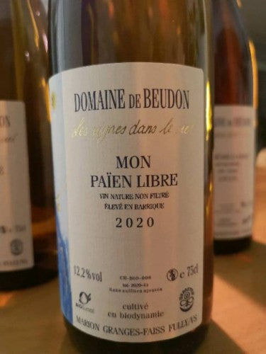 Domaine de Beudon Valais Mon Paien Libre 2020 (750ml)
