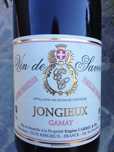 Domaine Eugène Carrel et Fils - Vieilles Vignes Cuvèe Prestige Jongieux Gamay 2023 (750ml)