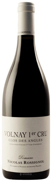 Nicolas Rossignol Volnay 1er Cru 'Clos des Angles' 2020 (750ML)