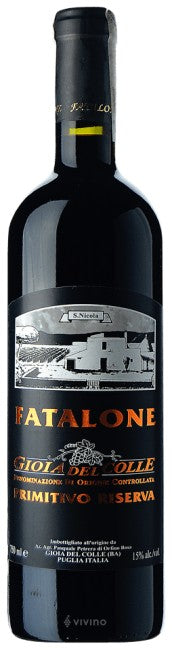 Fatalone Gioia del Colle Primitivo Riserva 2022  (750ml)