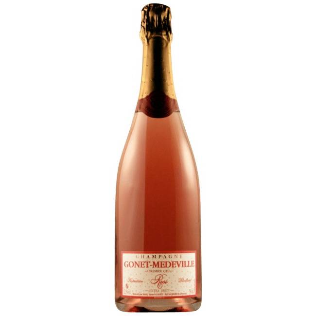 Gonet-Medeville Champagne Grand Cru Extra Brut Rose NV (750ML)