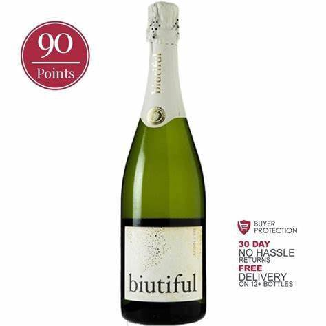 Biutiful Cava Brut Macabeo/Xarello/Parellada NV (750ML)
