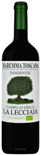 La Lecciaia Campo Ai Grilli Sangiovese 2022 750ml