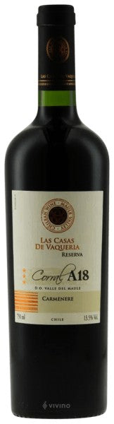 Las Casas De Vaqueria Corral A18 Reserva Carmenere 2023 (750ML)