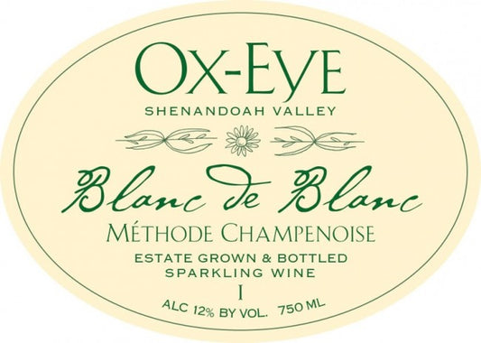 Ox-Eye Sparkling Blanc de Blanc Methode Champenoise NV (750ml)