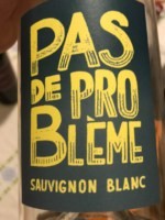 Pas de Probleme Sauvignon Blanc VDF 2024  (750ML)