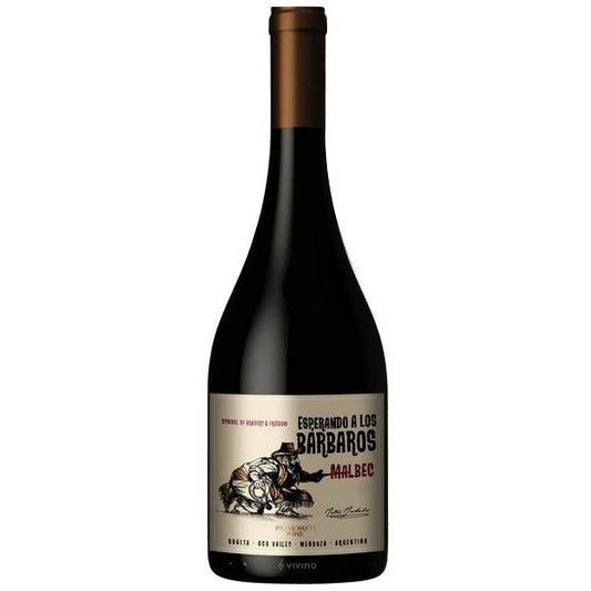 Matias Michelini Esperando a los Barbaros Malbec 2024  (750ml)