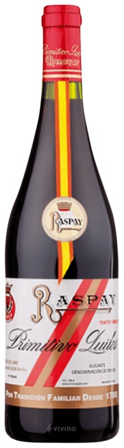 Primitivo Quiles - Raspay Riserva 2019 (750ml)