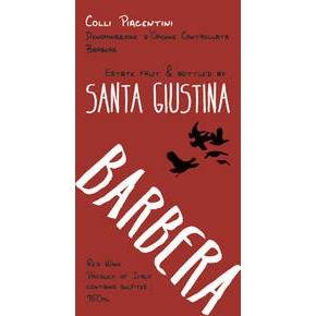 Santa Giustina Barbera 2022  (750ml)