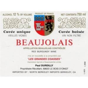 DURDILLY 2024 BEAUJOLAIS GRANDES COASSES (750ML)