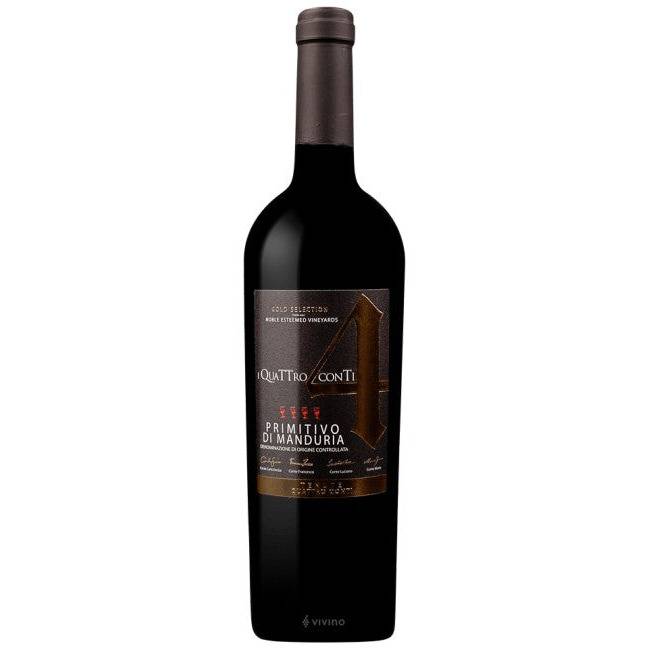 Tenute Quattro Conti - I Quattro Conti Primitivo di Manduria 2024 (750ml)