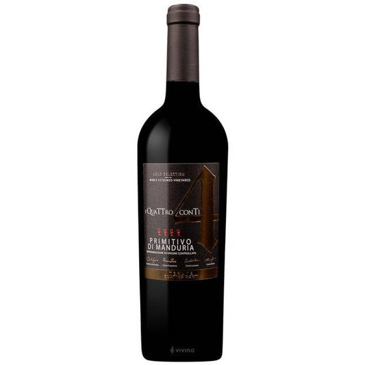 Tenute Quattro Conti - I Quattro Conti Primitivo di Manduria 2024 (750ml)