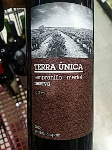 Terra Única - Reserva Tempranillo - Merlot 2020 (750ml)