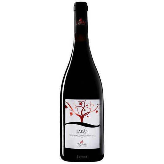 Torri Bakán Montepulciano d'Abruzzo Riserva 2019 (750ml)