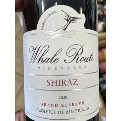 Whale Route Vineyards Grand Reserve Shiraz 2020 (750ml)